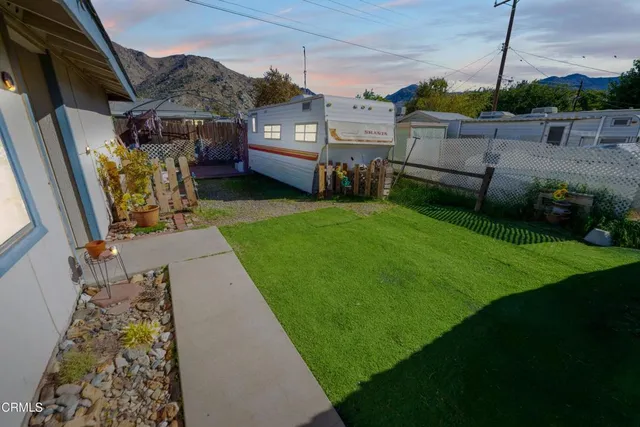 a view of outdoor space and garden