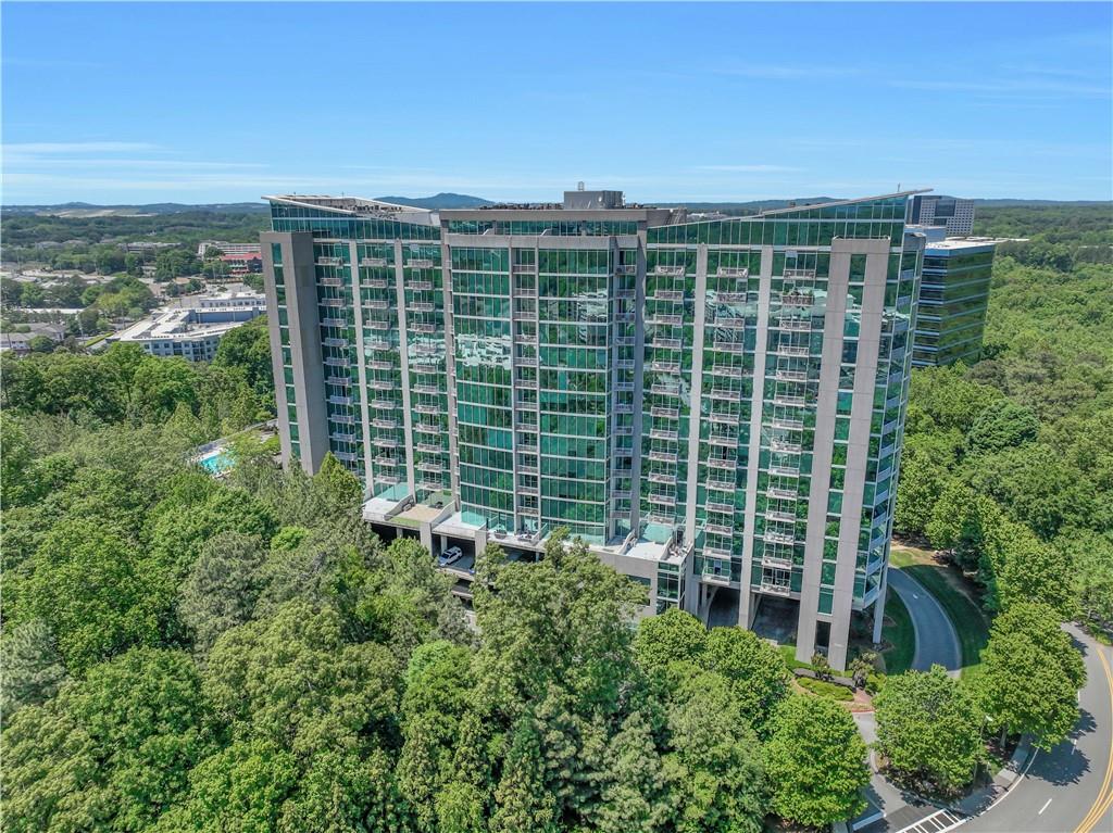 3300 Windy Ridge Parkway Southeast, Unit 1603 Atlanta, GA 30339 - Photo 34 of 36 a view of a building from a window