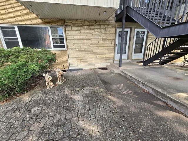 front view of a house with a porch