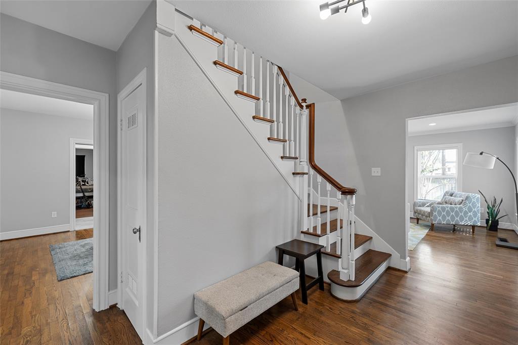 1500 South 10th Street Waco, TX 76706 - Photo 2 of 25 Stairs featuring wood-type flooring and baseboards