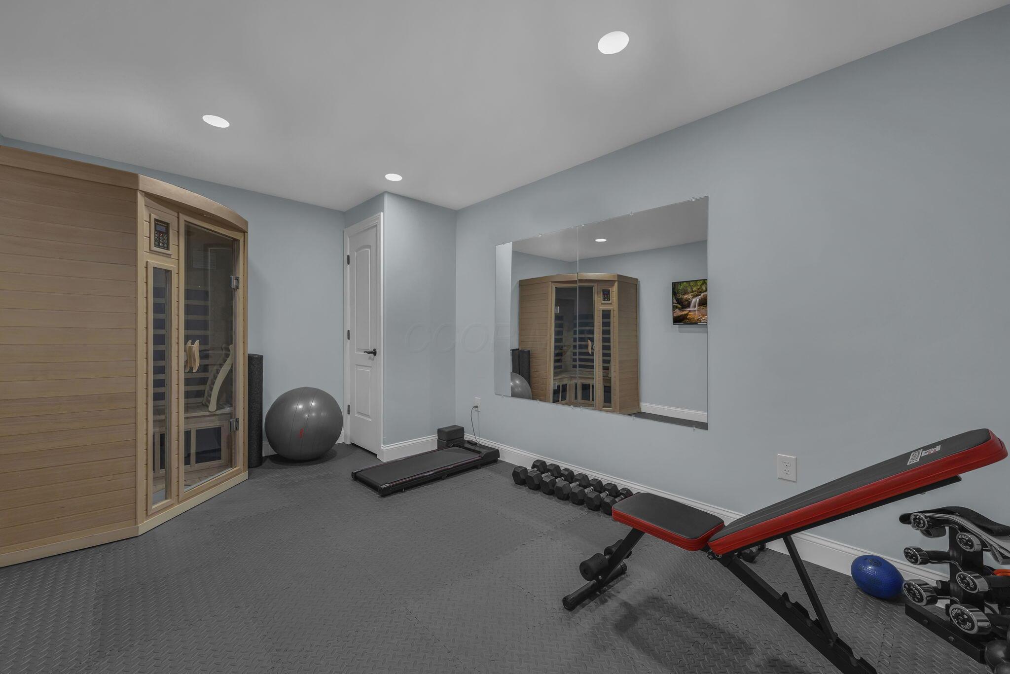 5042 Henderson Heights Road Columbus, OH 43220 - Photo 44 of 57 Gym in Basement