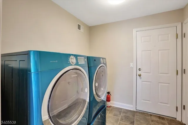 a close view of utility room