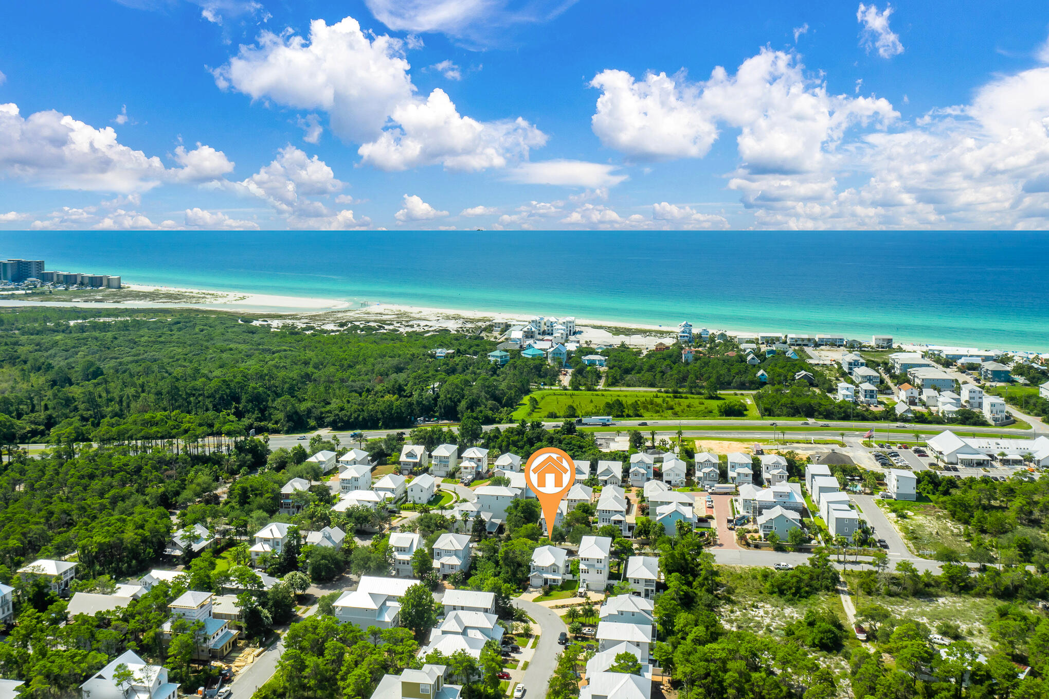 386 Grande Pointe Circle Inlet Beach, FL 32461 - Photo 43 of 50 a view of a city