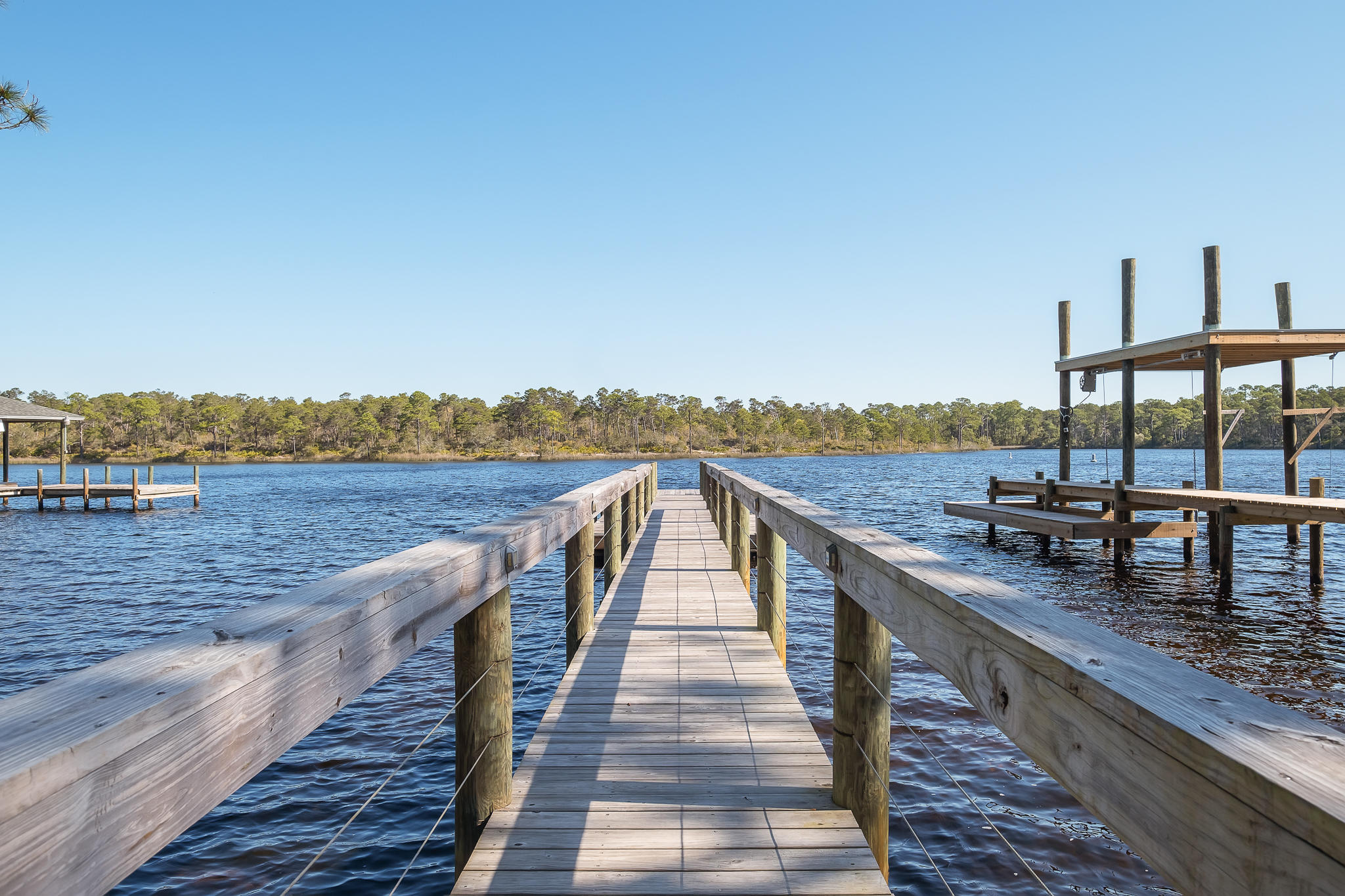 386 Grande Pointe Circle Inlet Beach, FL 32461 - Photo 49 of 50 a view of roof deck with outdoor seating and ocean view