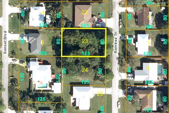 5913 Raintree Trail Fort Pierce, FL 34982 - Photo 1 of 3 Raintree Aerial