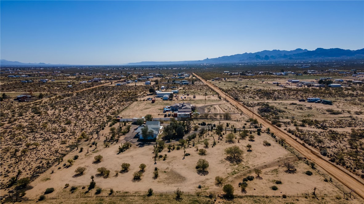 4342 Cordes Road Golden Valley, AZ 86413 - Photo 18 of 39 an aerial view of house with yard