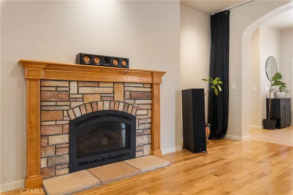 a room with furniture and a flat screen tv