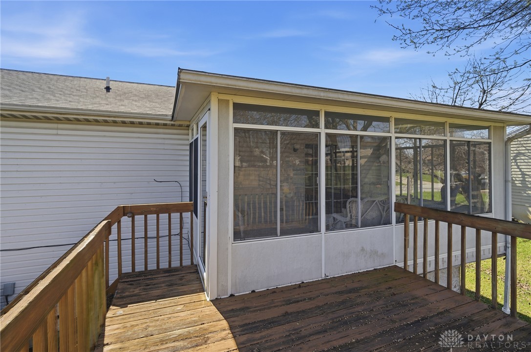 280 Stillpass Way Monroe, OH 45050 - Photo 46 of 49 This inviting screened porch provides a perfect spot for relaxation and outdoor enjoyment.
