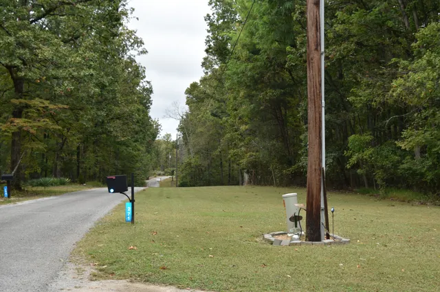 a view of a backyard of the house