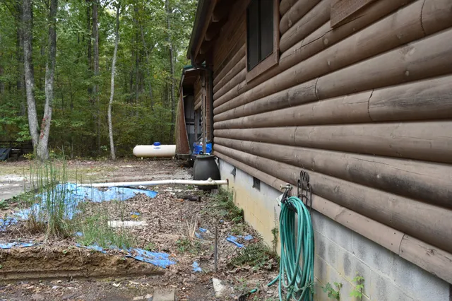 a view of a chairs in a patio