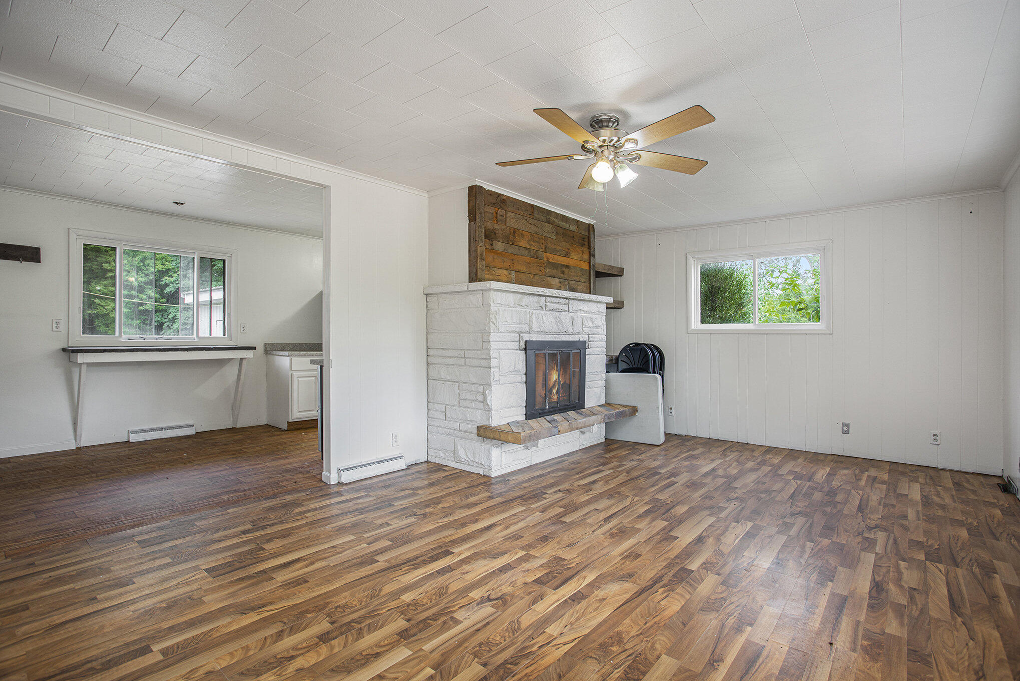 1064 South Sheridan Road Stanton, MI 48888 - Photo 9 of 28 Large Livingroom w Fireplace