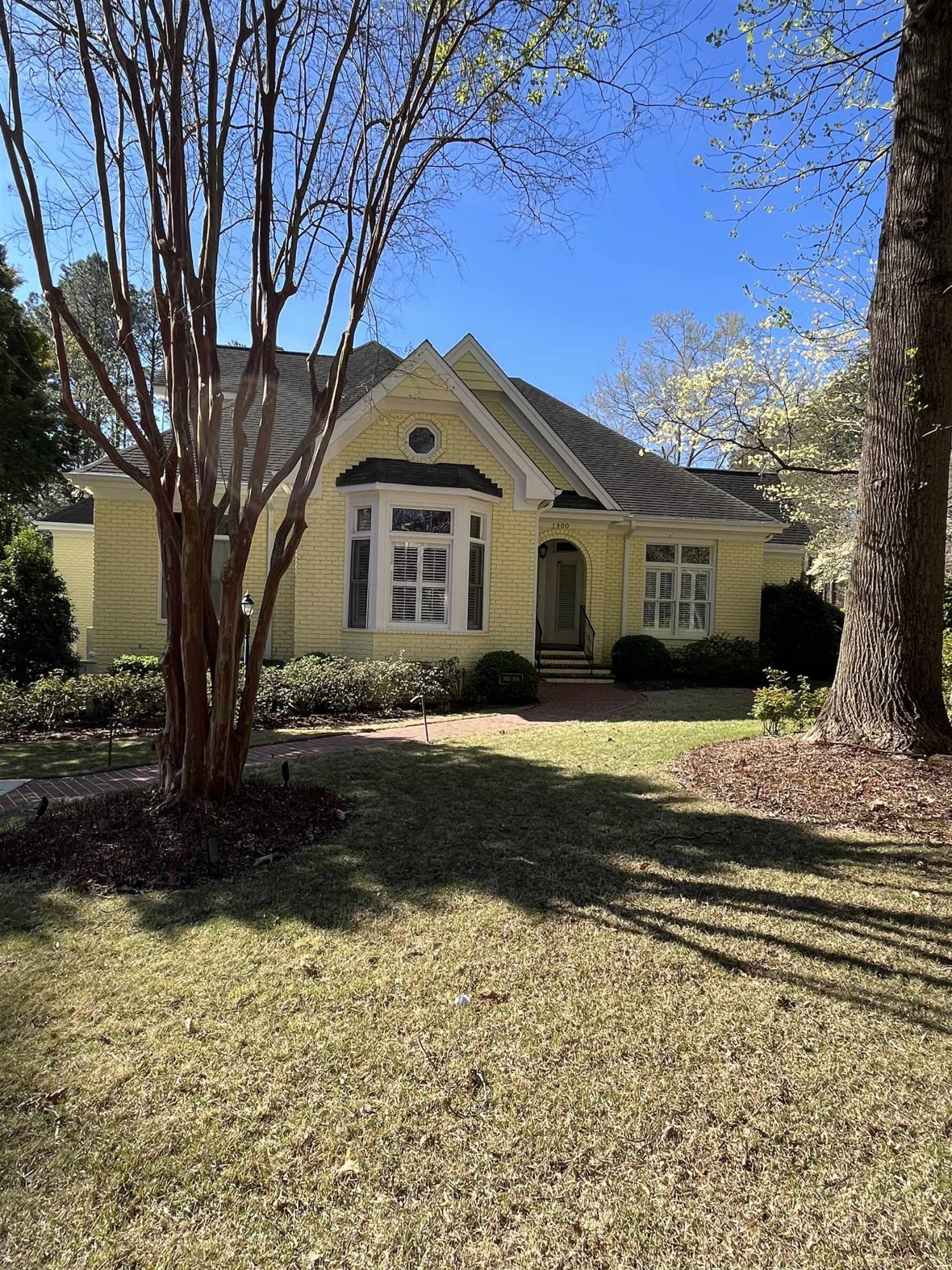 1900 Torrey Pines Place Raleigh, NC 27615 - Photo 3 of 4 a front view of a house with a yard