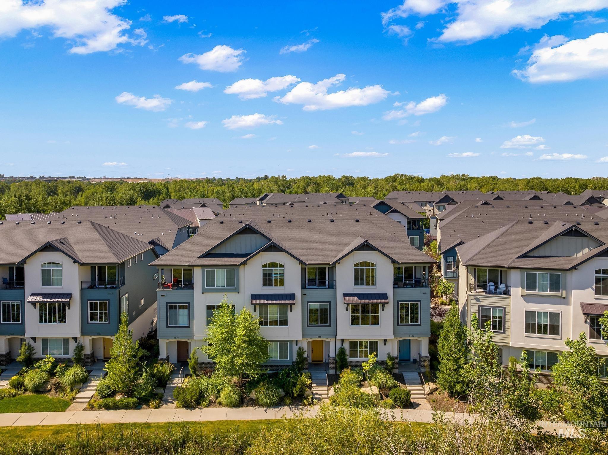 3362 East Exacta Lane Boise, ID 83716 - Photo 34 of 41 Aerial perspective of suburban area