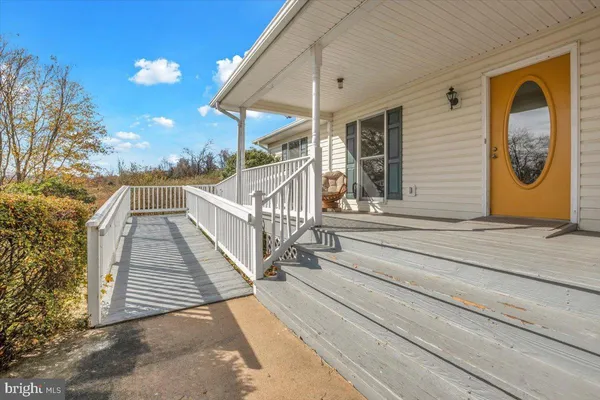 a view of a house with a balcony
