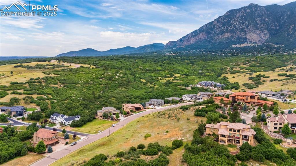 6358 Farthing Drive Colorado Springs, CO 80906 - Photo 3 of 14 a view of a city with mountains in the background