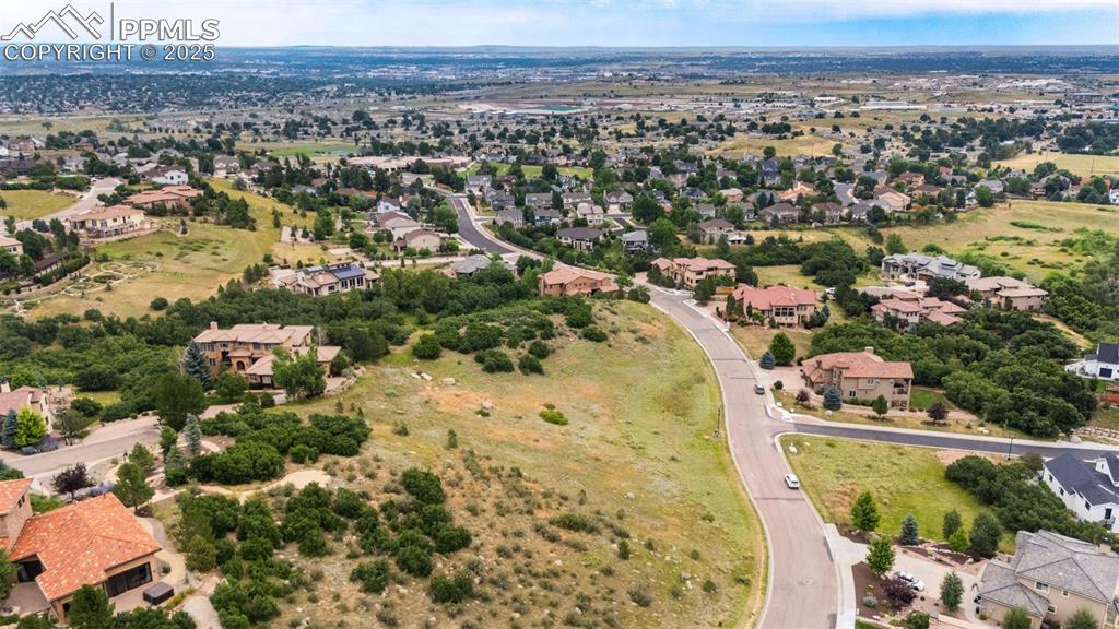 6358 Farthing Drive Colorado Springs, CO 80906 - Photo 6 of 14 an aerial view of residential houses with outdoor space
