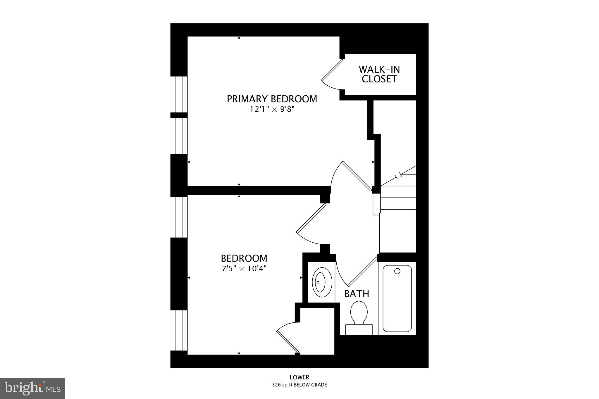 1106 Columbia Road Northwest, Unit 103 Washington, DC 20009 - Photo 21 of 21 a picture of a bench in front of a door