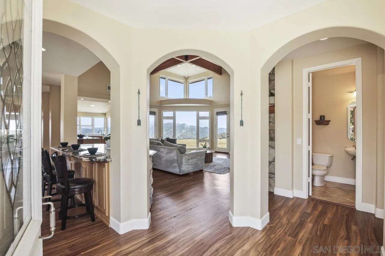 13192 Yerba Valley Way Lakeside, CA 92040 - Photo 11 of 58 a view of livingroom with furniture and hardwood floor