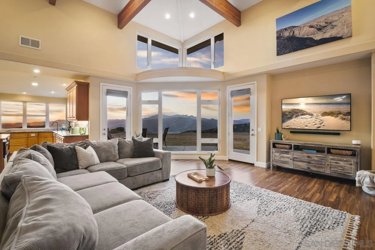 13192 Yerba Valley Way Lakeside, CA 92040 - Photo 4 of 58 a living room with furniture and a flat screen tv