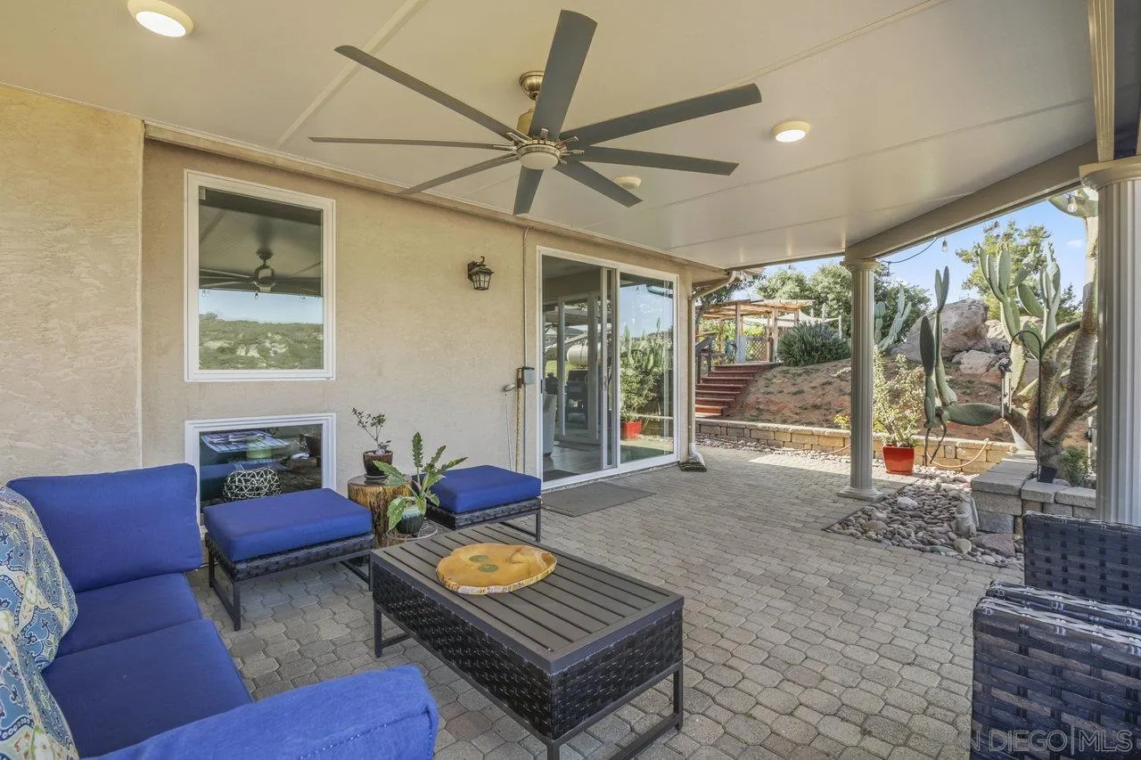 13192 Yerba Valley Way Lakeside, CA 92040 - Photo 48 of 58 a living room with furniture and a large window