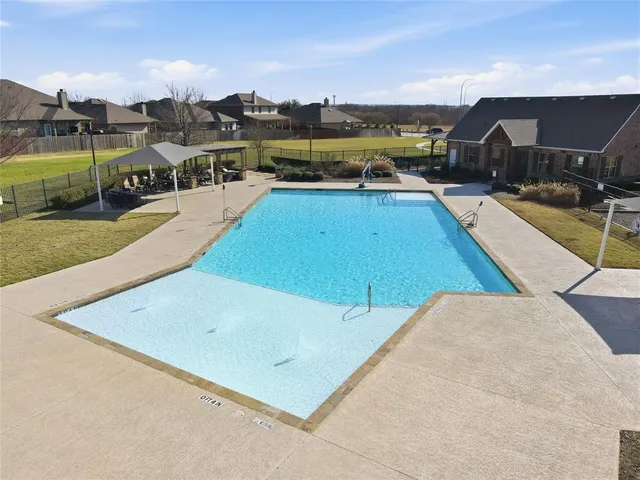 a view of a swimming pool