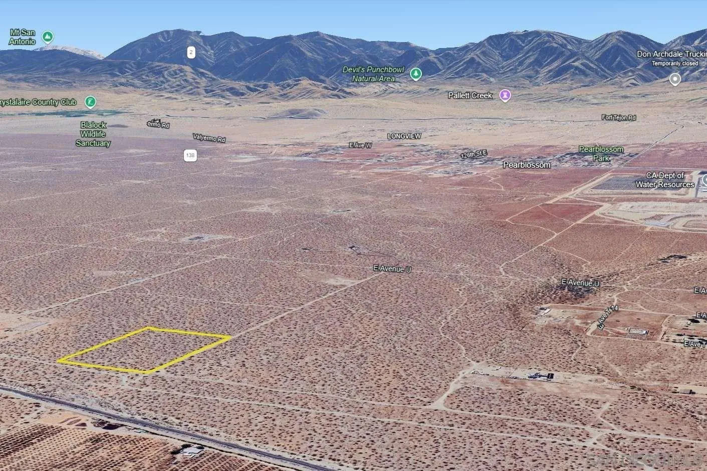 0 Tbd, Unit 25 Littlerock, CA 93543 - Photo 41 of 44 a view of an ocean and a mountain