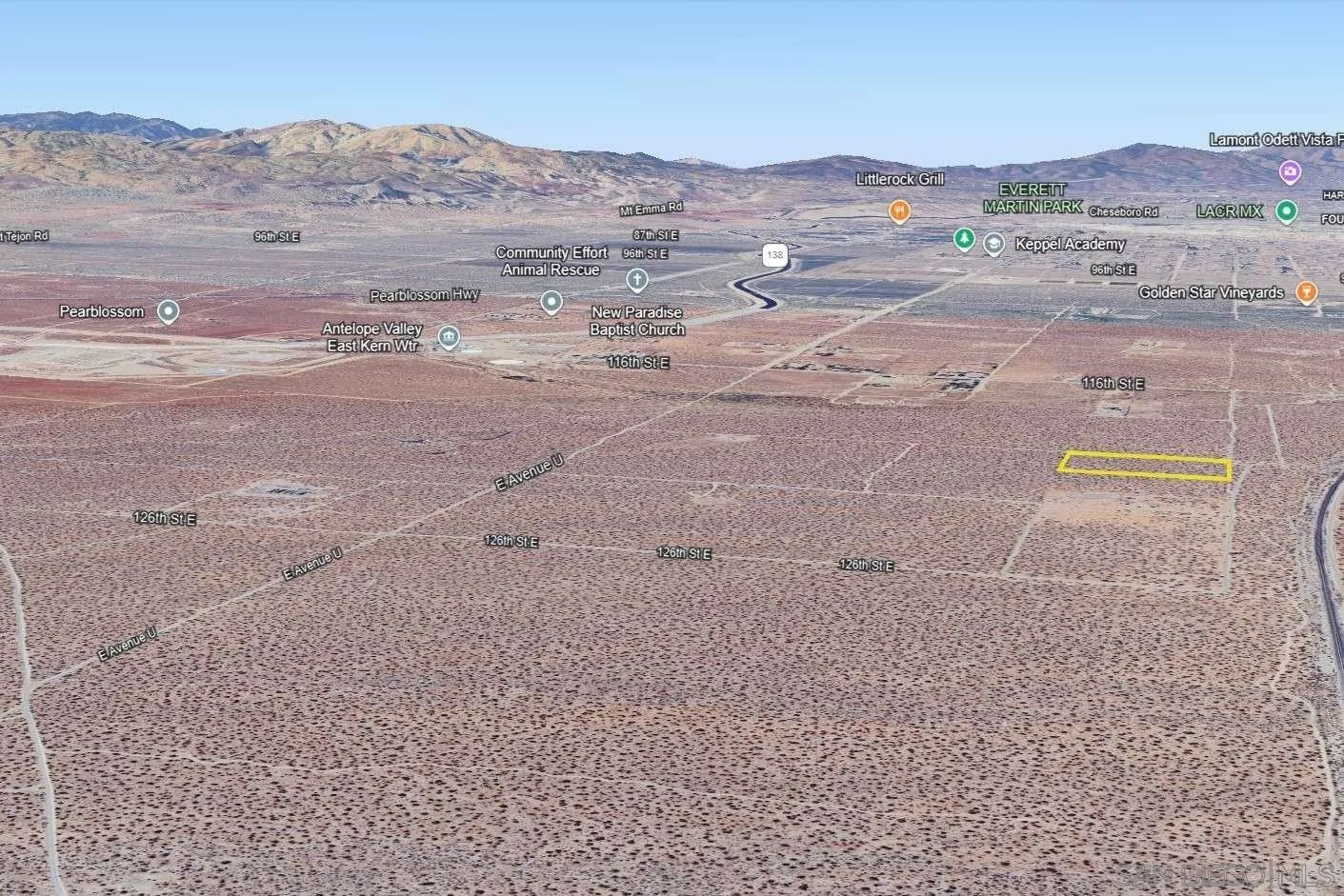 0 Tbd, Unit 25 Littlerock, CA 93543 - Photo 43 of 44 a view of terrace with wooden floor