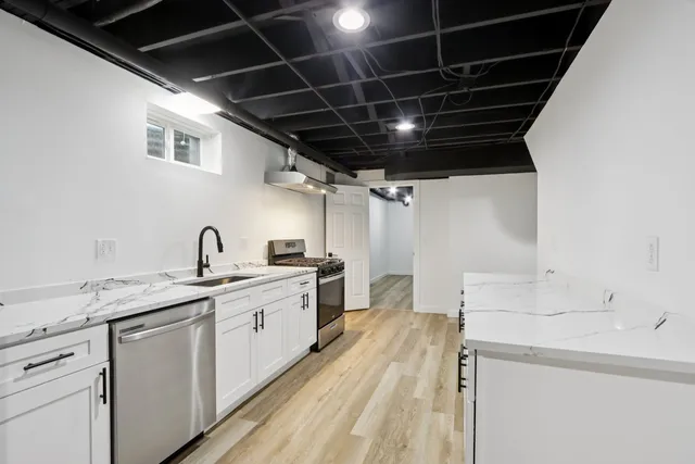 a view of empty room