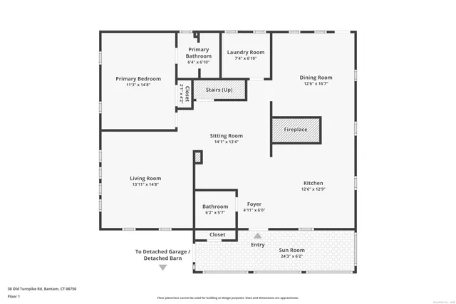 a picture of a floor plan