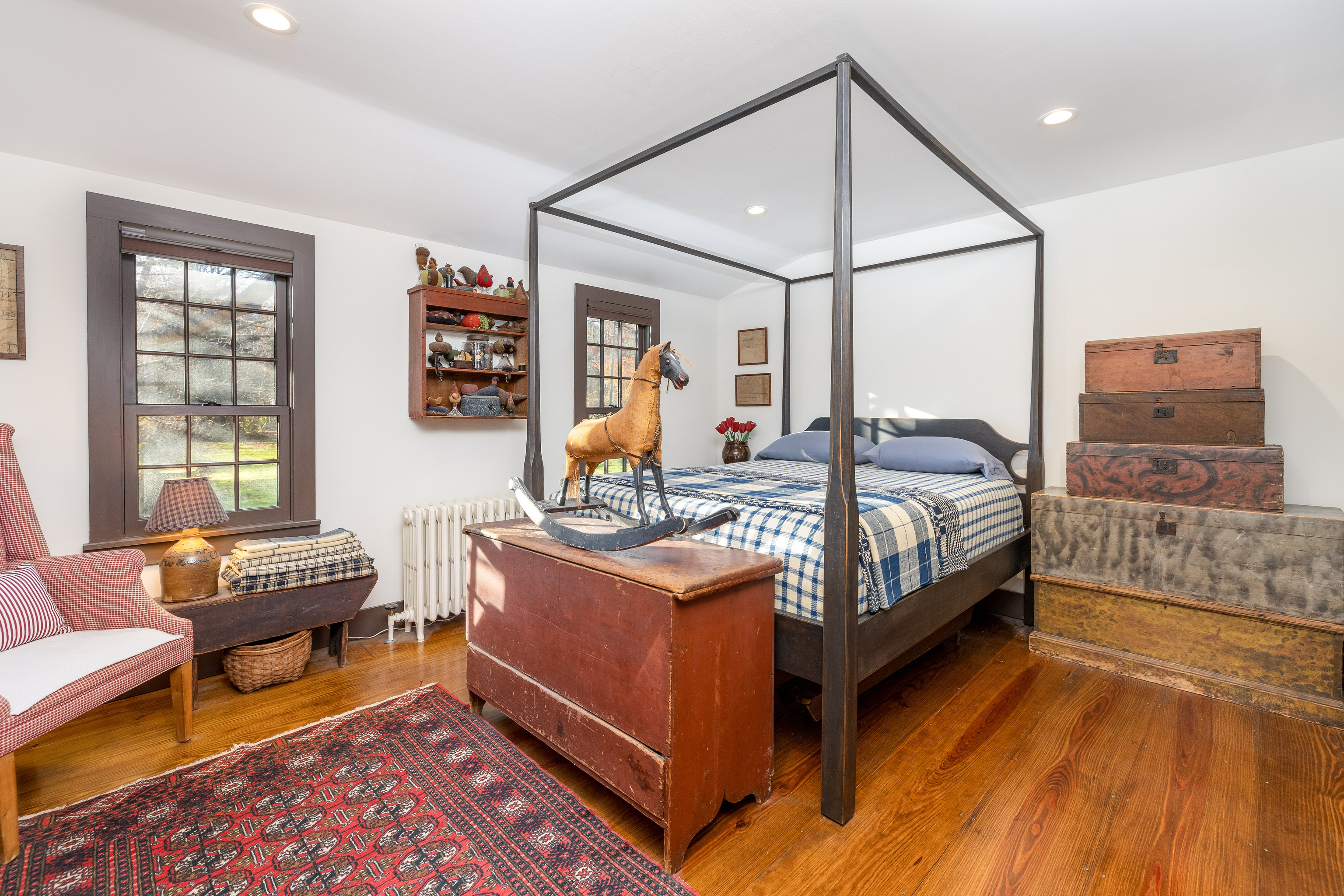 38 Old Turnpike Road Litchfield, CT 06750 - Photo 10 of 34 a bed room with a bed and a couch