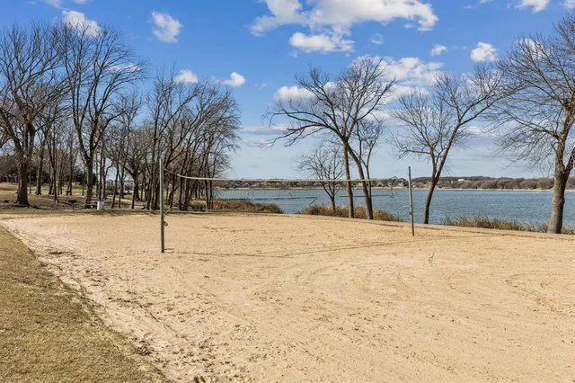 a view of a swimming pool and an ocean
