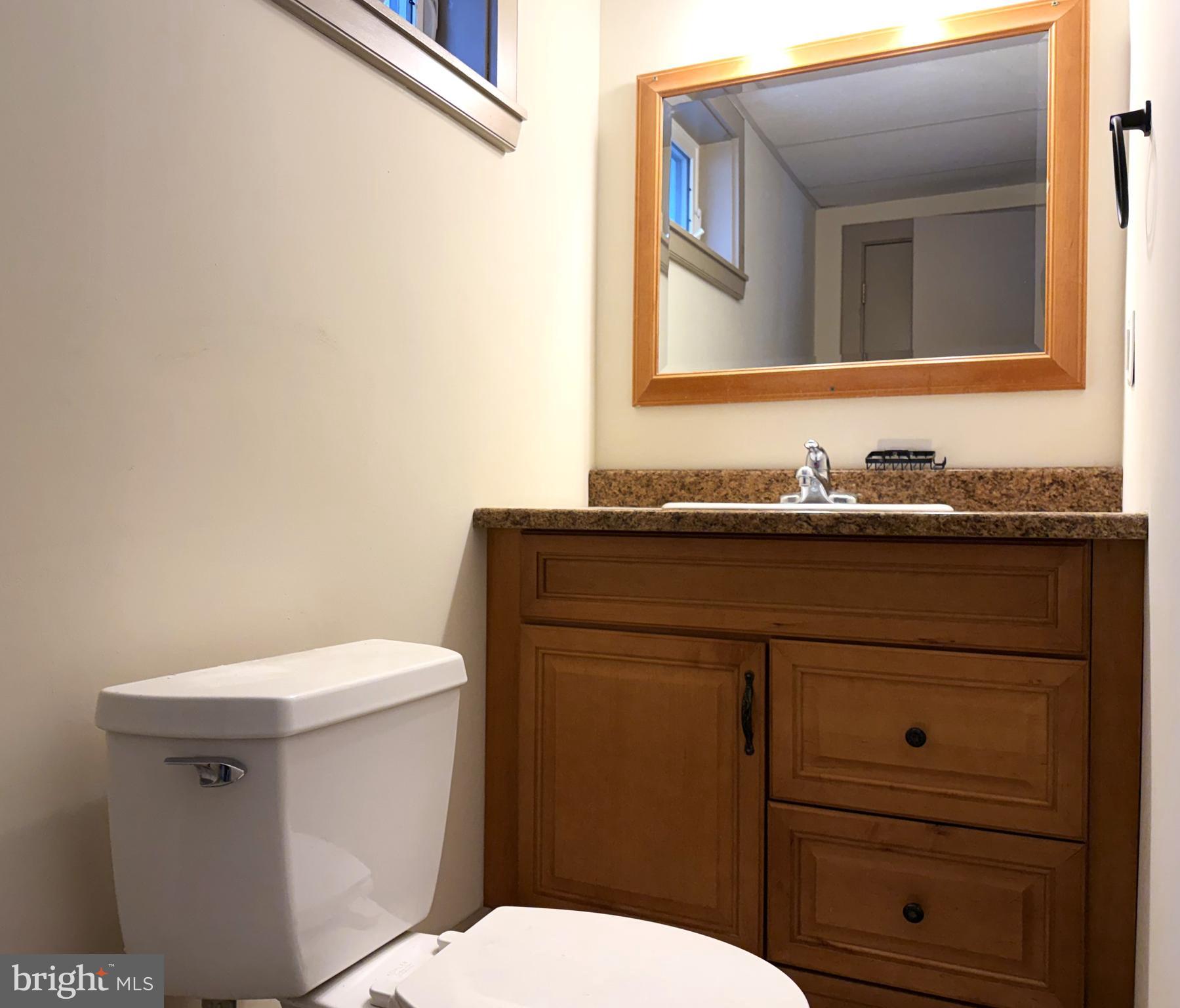 17 Mountain View Trail Fairfield, PA 17320 - Photo 16 of 23 a bathroom with a toilet sink vanity and mirror