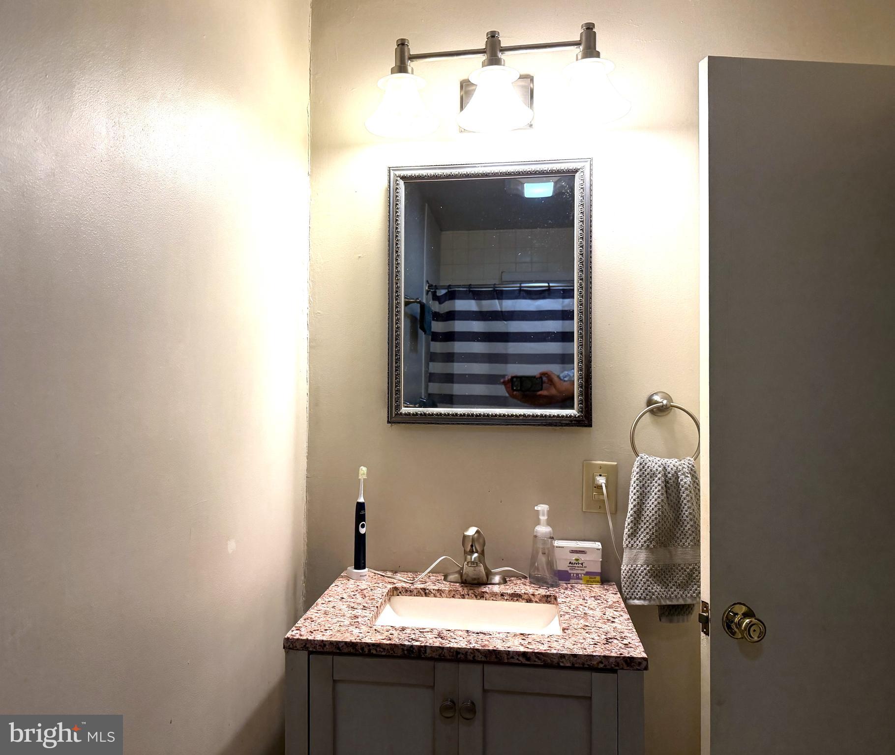 17 Mountain View Trail Fairfield, PA 17320 - Photo 23 of 23 a bathroom with a sink and a mirror