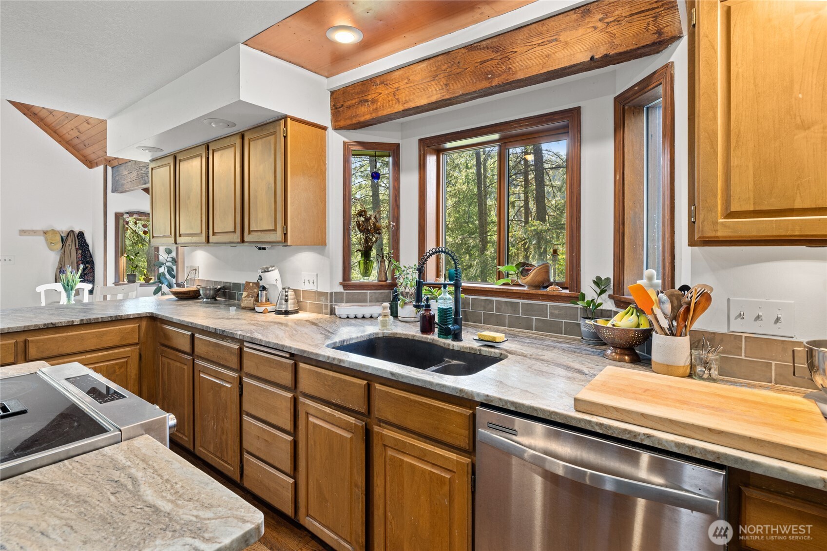 4265 Highway 97 Peshastin, WA 98847 - Photo 13 of 38 a kitchen with a sink and a window