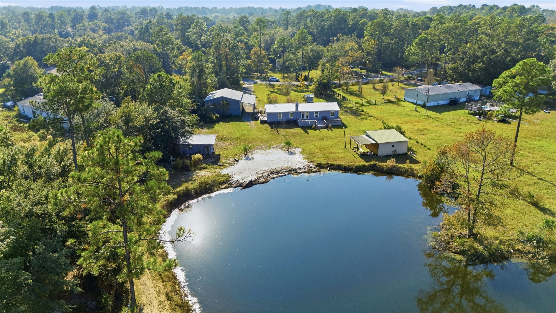 85232 Burmeister Road Fernandina Beach, FL 32034 - Photo 30 of 32 a view of a swimming pool with a yard