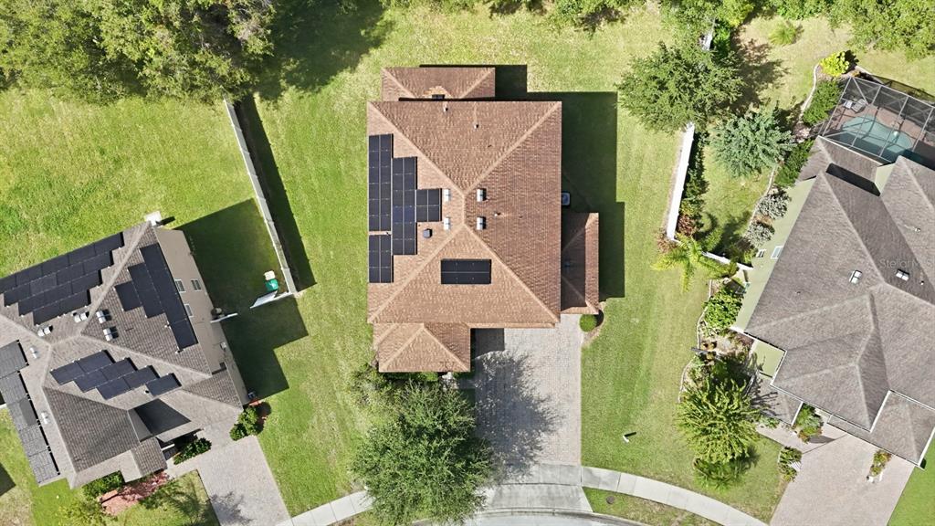 1457 Osprey Ridge Drive Eustis, FL 32736 - Photo 54 of 54 an aerial view of a house with outdoor space and a lake view