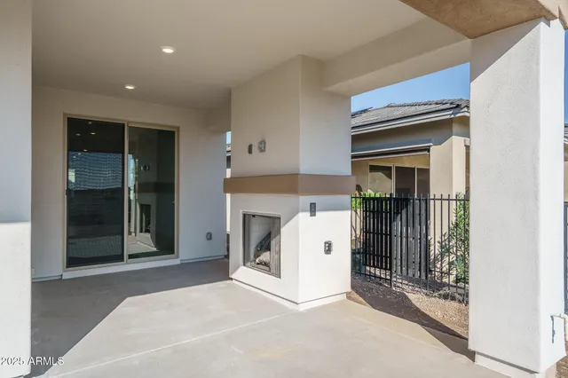 a front view of a house with a porch