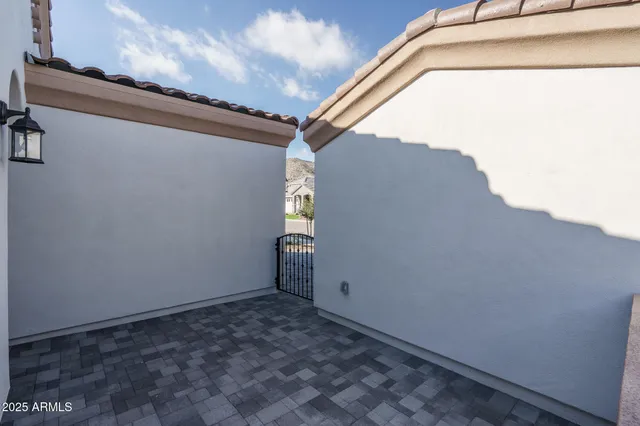 a view of a small space