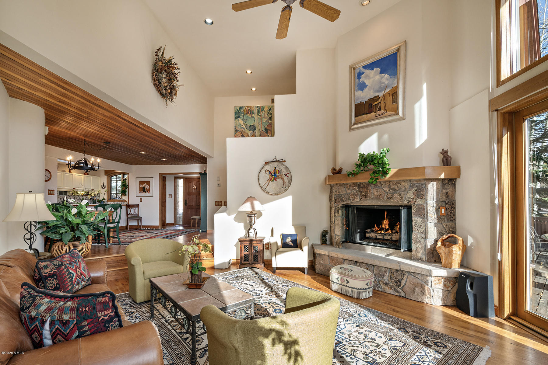 781 Potato Patch Drive Vail, CO 81657 - Photo 27 of 39 a living room with furniture and a fireplace