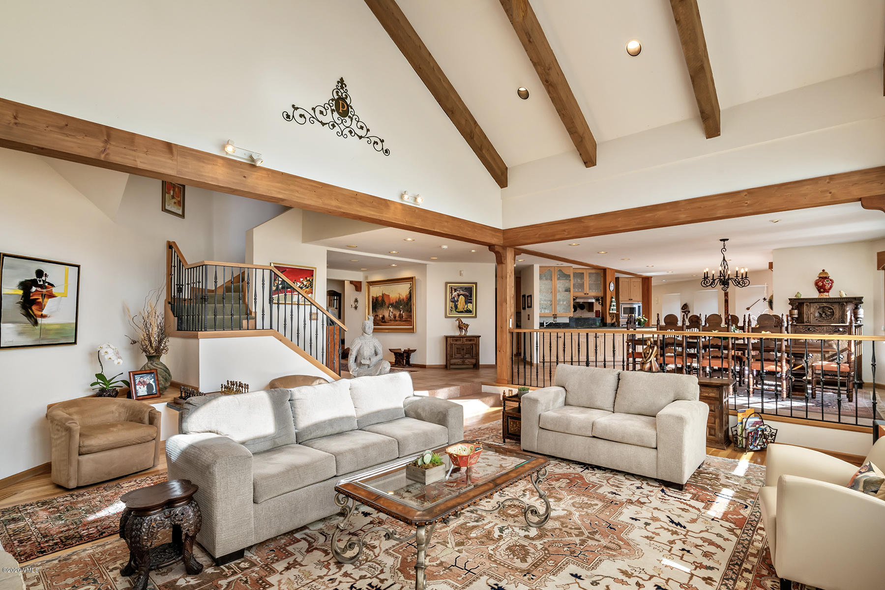 781 Potato Patch Drive Vail, CO 81657 - Photo 9 of 39 a living room with furniture and a large window
