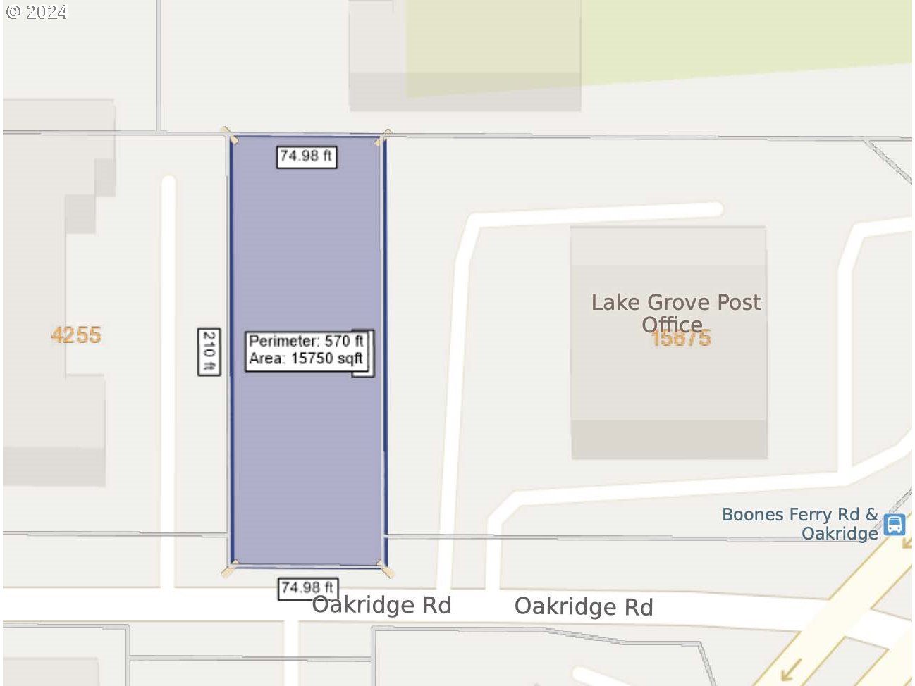 4225 Oakridge Road Lake Oswego, OR 97035 - Photo 2 of 2 a picture of a bench