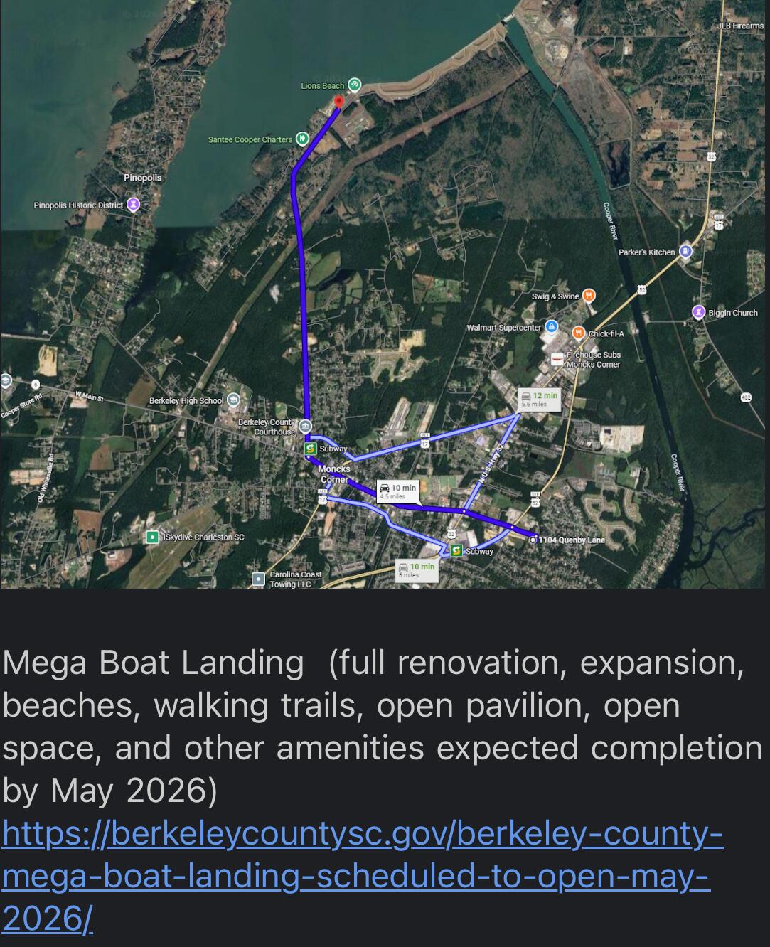 1104 Quenby Lane Moncks Corner, SC 29461 - Photo 62 of 62 Map Picture