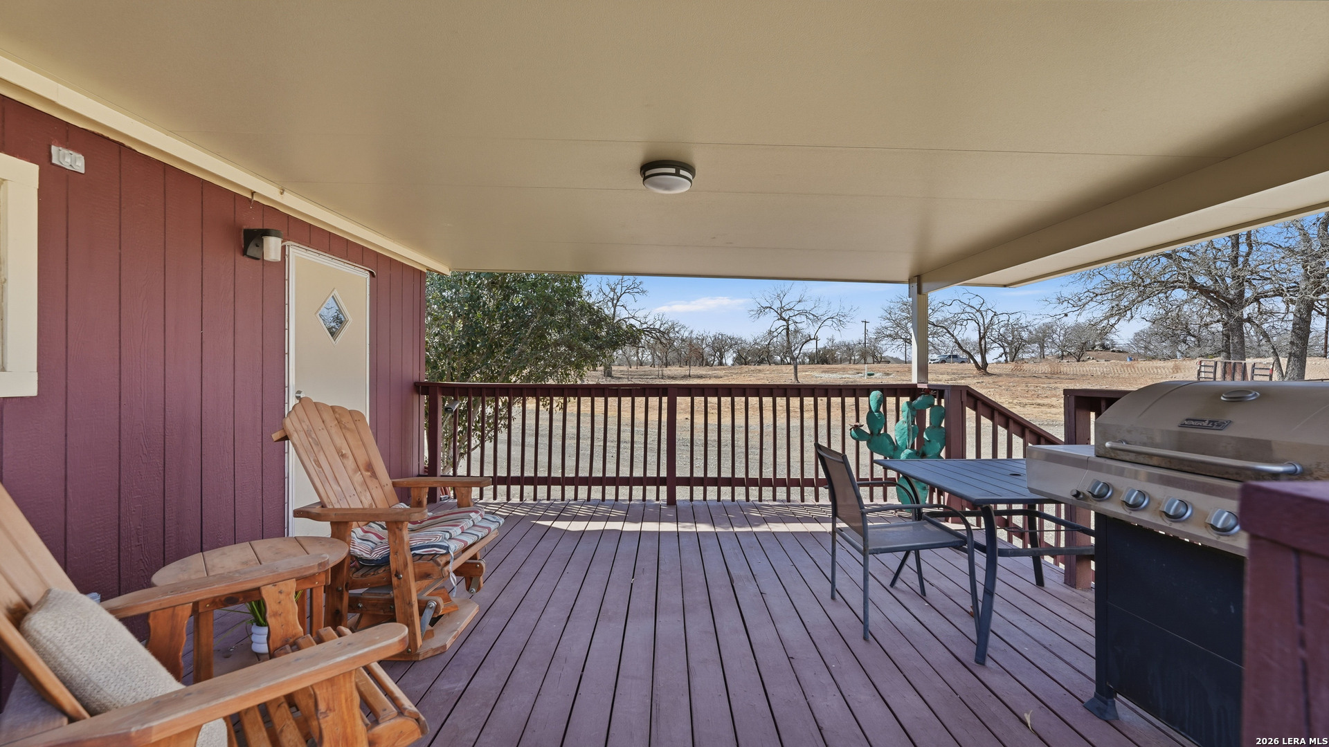 22071 Morin Road Von Ormy, TX 78073 - Photo 4 of 31 a view of a balcony with furniture