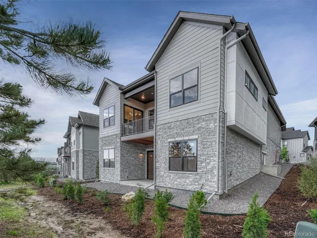 a view of front door of house