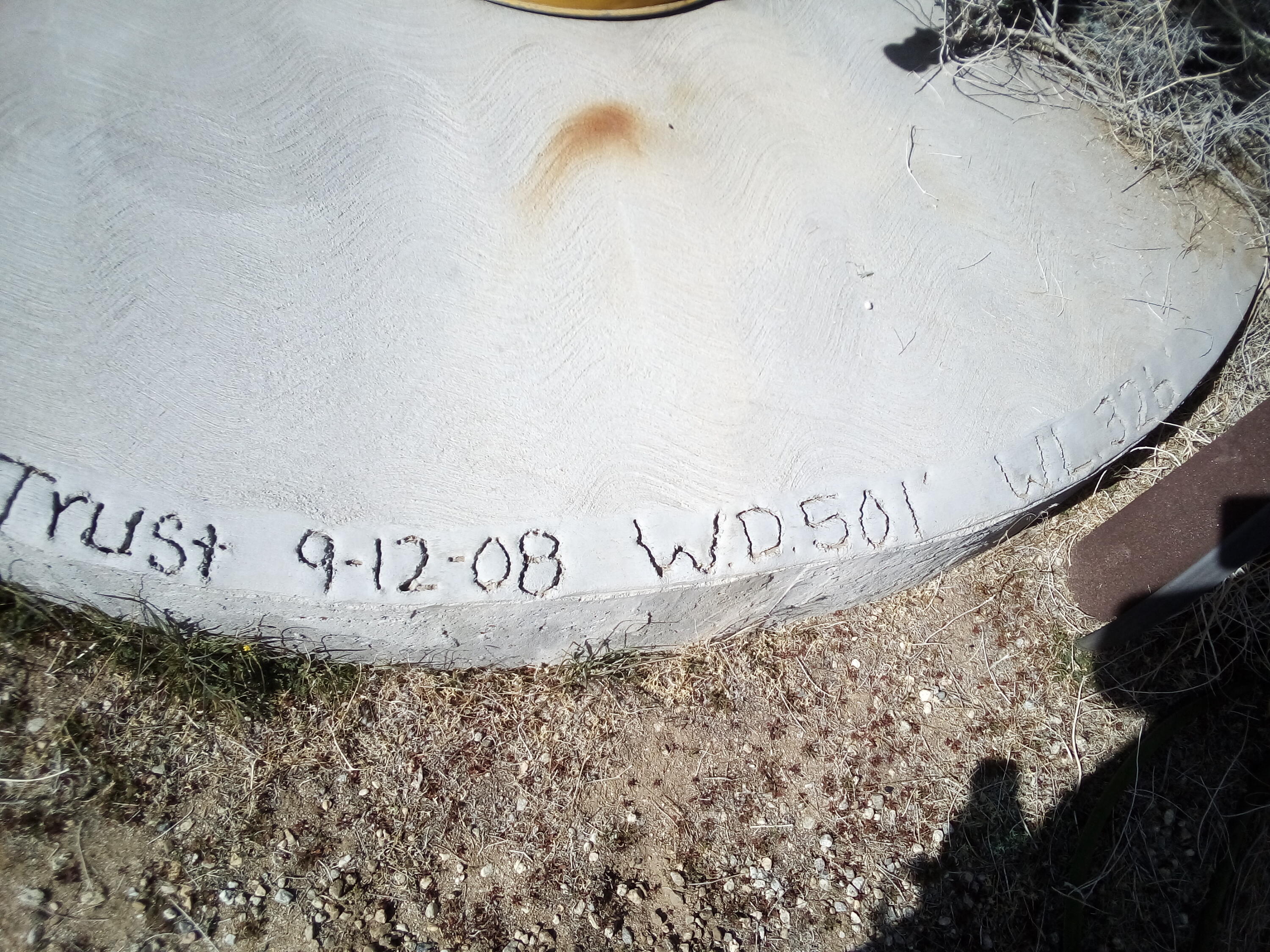 Gaskell Road Rosamond, CA 93560 - Photo 18 of 50 a close up of a sign