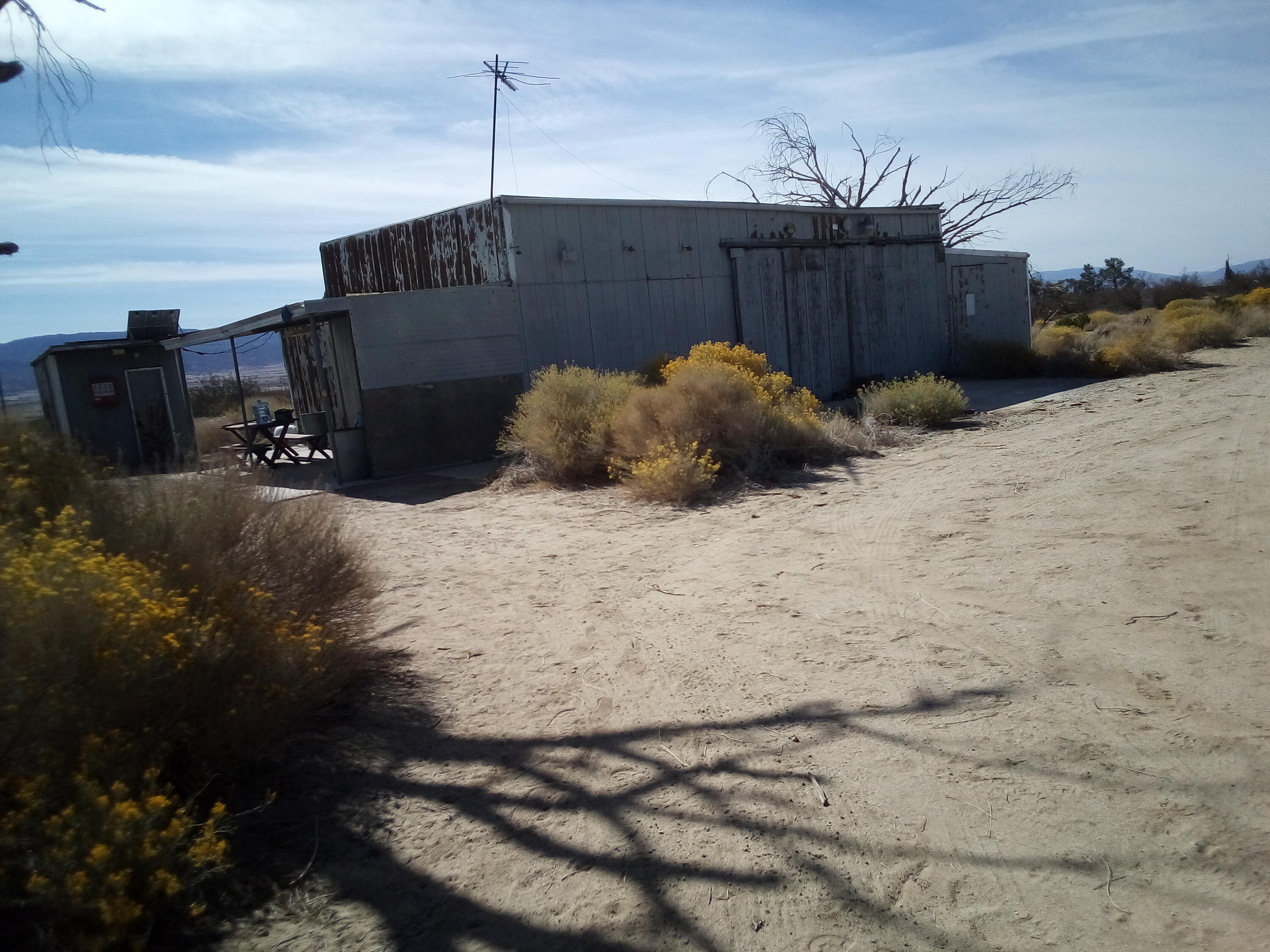 Gaskell Road Rosamond, CA 93560 - Photo 19 of 50 a view of a house with a snow in the yard