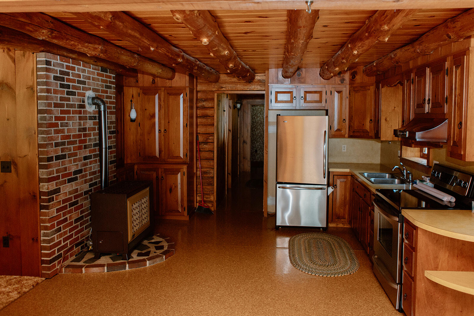 811 Sandy River Road Norridgewock, ME 04957 - Photo 24 of 42 811 Sandy River Rd - Kitchen with Hall L