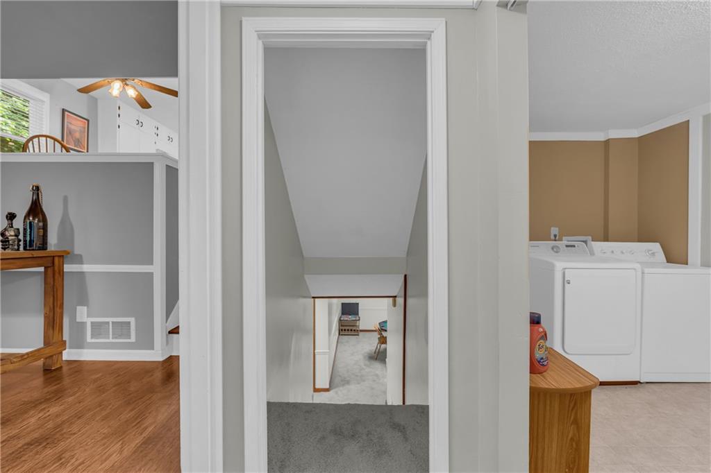 4907 Habersham Ridge Southwest Lilburn, GA 30047 - Photo 48 of 76 a room with storage and utility