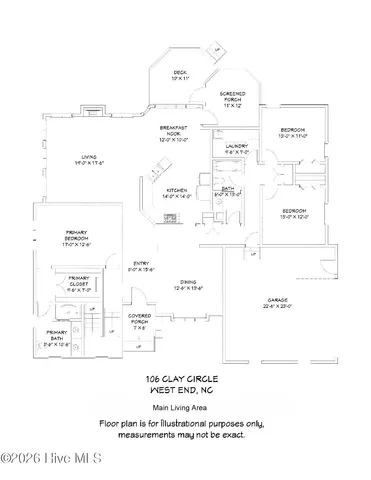 $662,000 | 106 Clay Circle, West End, NC 27376