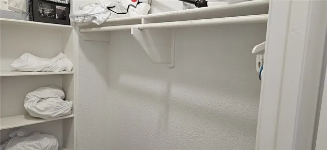 a close view of washer and dryer